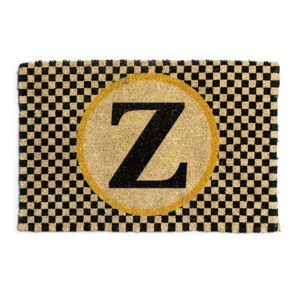 Monogrammed "Z" Entrance Mat