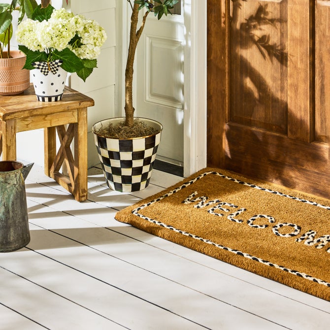 Braided Welcome Entrance Mat image number 1