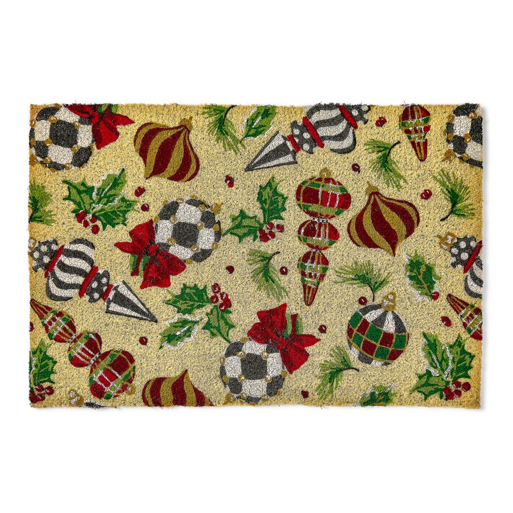 Deck the Halls Entrance Mat mackenzie-childs Panama imagen 1