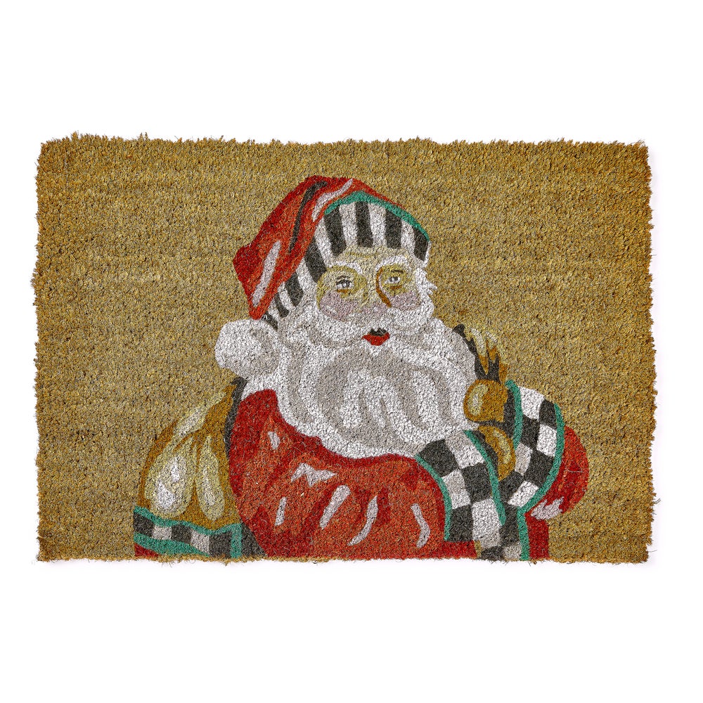 Santa with Presents Entrance Mat mackenzie-childs Panama imagen 1