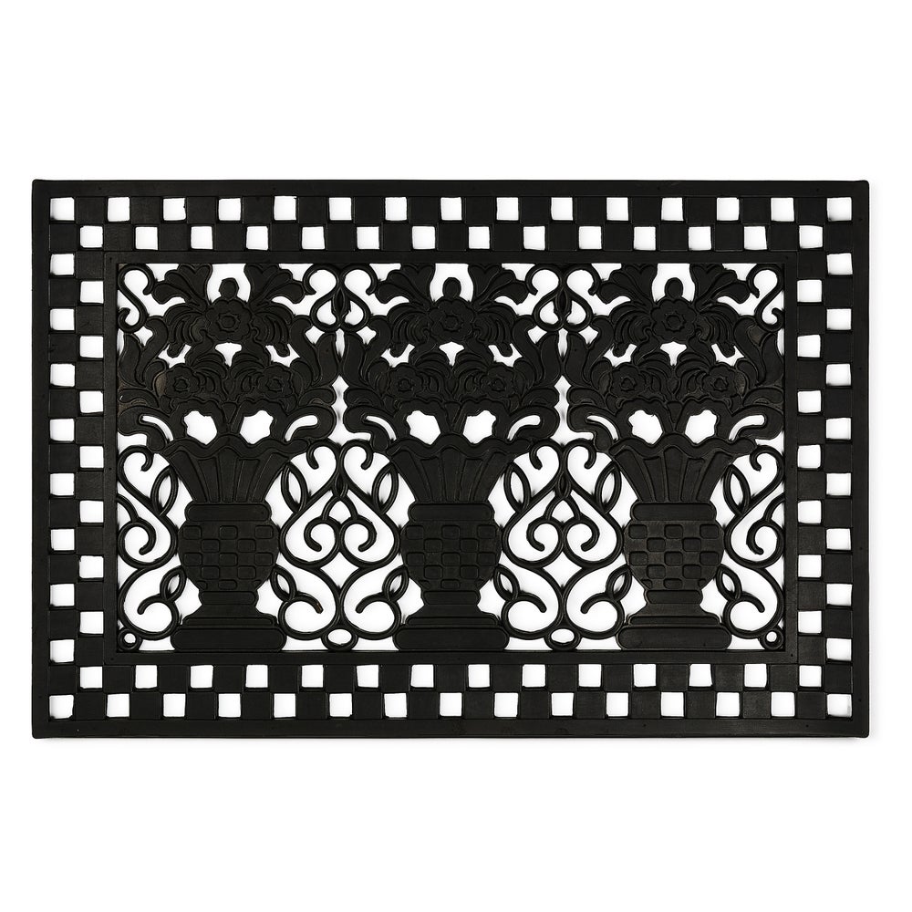 Great Vase Rubber Entrance Mat mackenzie-childs Panama imagen 1