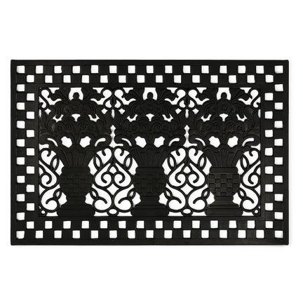 Great Vase Rubber Entrance Mat