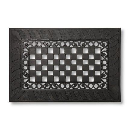 Classic Check Rubber Entrance Mat