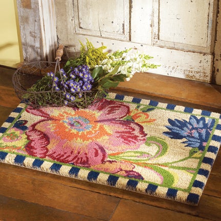Flower Market Entrance Mat