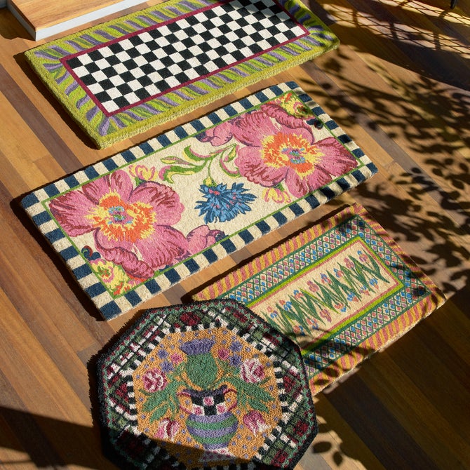 Flower Market Entrance Mat image number 9