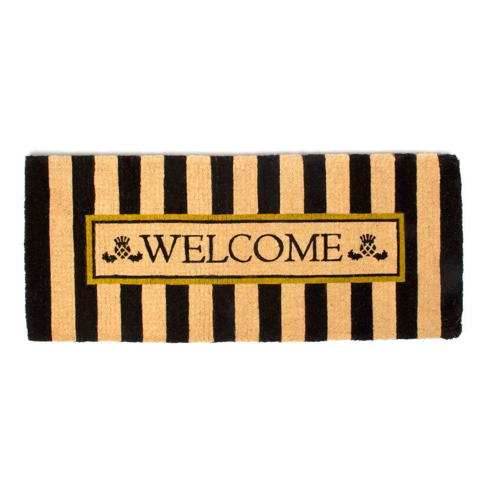 Awning Stripe Welcome Mat mackenzie-childs Panama imagen 1