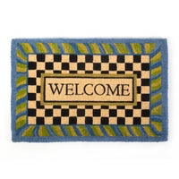 Periwinkle Welcome Mat
