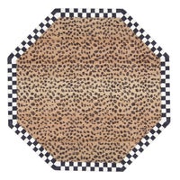 Cheetah 6' Octagon Rug