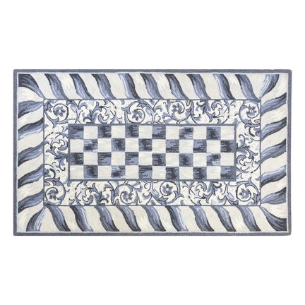 Sterling Check 3' x 5' Rug