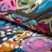 Aurora Floral Royal 2'6" x 8' Runner
