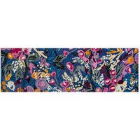 Aurora Floral Royal 2'6" x 8' Runner