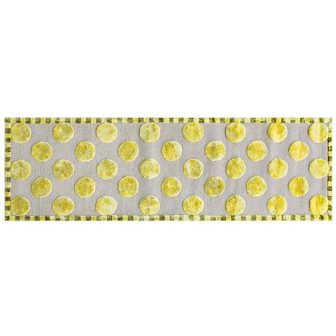 Macro Dot Chartreuse Rug image number 3