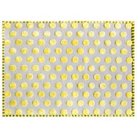 Macro Dot Chartreuse Rug