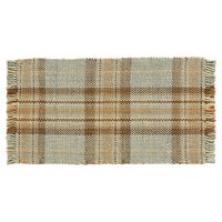 Field Study Woven Tartan Rug