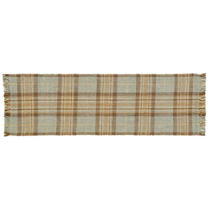Field Study Woven Tartan 2'6" x 8' Runner Rug image number 0