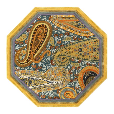 Forever Paisley 6' Octagon Rug