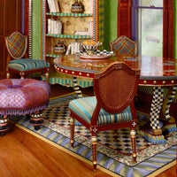 Courtly Check Purple & Green 5' x 8' Rug