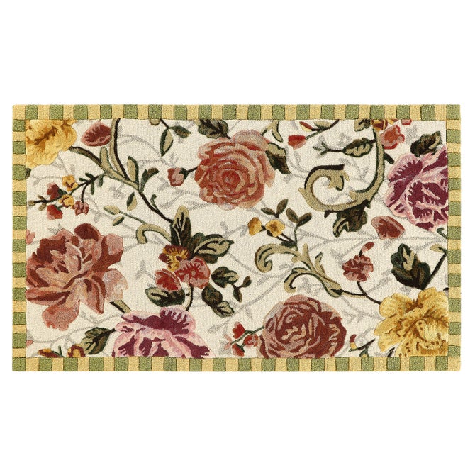 Golden Peonies 3' x 5' Rug image number 0