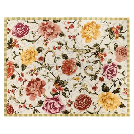 Golden Peonies 8' x 10' Rug