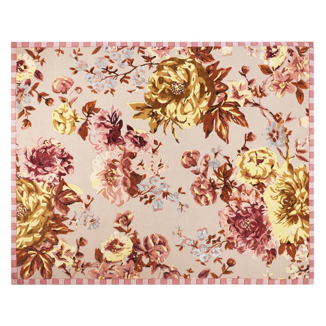 Dusty Rose Floral Rug image number 5