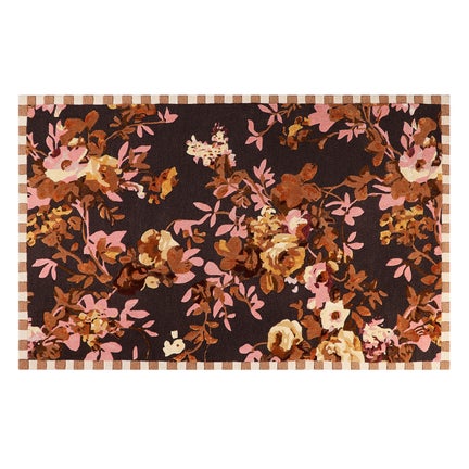 Wild Rose Floral 5' x 8' Rug