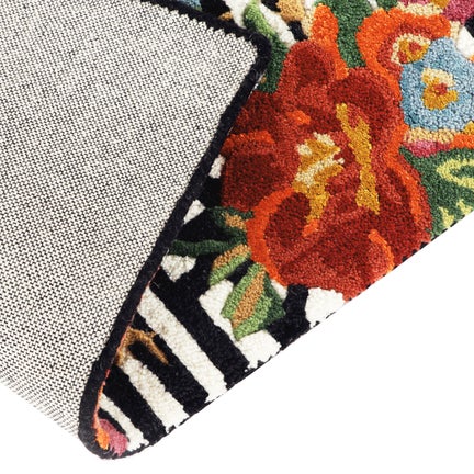 Courtly Flower Market 6' Octagon Rug