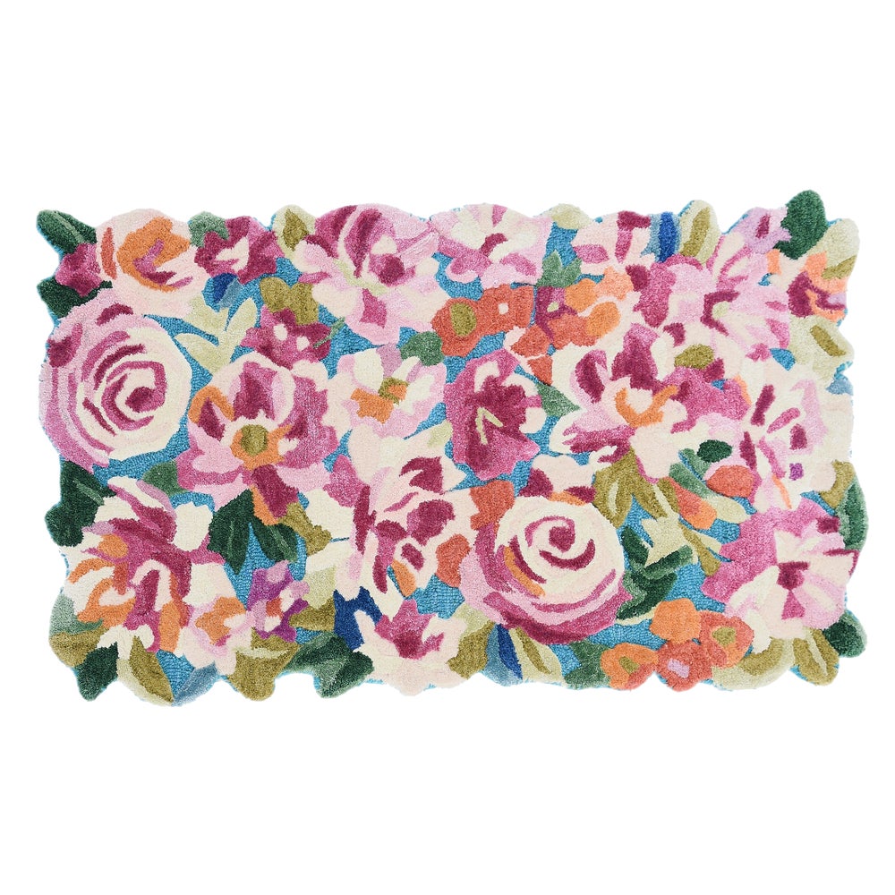 Magic Garden Rug mackenzie-childs Panama imagen 1 Magic Garden Rug mackenzie-childs Panama imagen 1