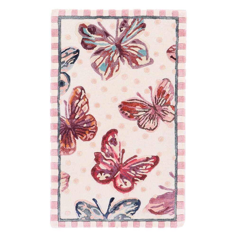 Eternity Butterfly Rug mackenzie-childs Panama imagen 1 Eternity Butterfly Rug mackenzie-childs Panama imagen 1