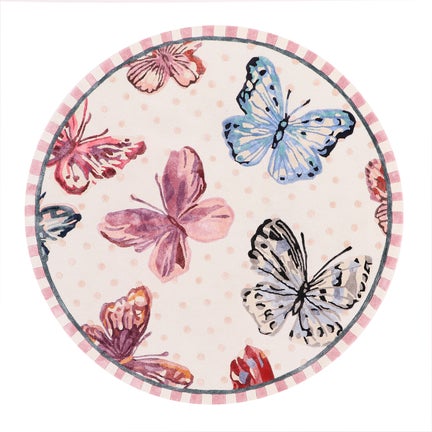 Eternity Butterfly 6' Round Rug