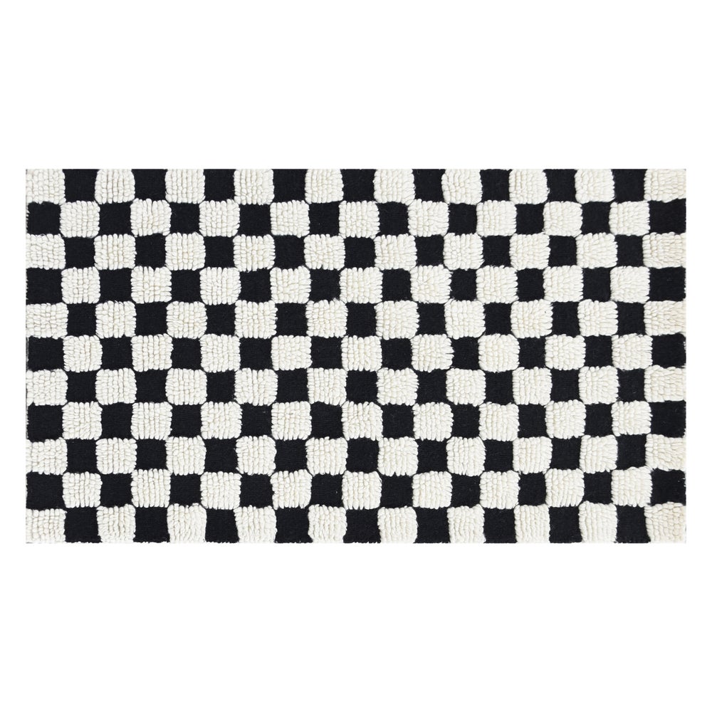 Checkboard Rug - Checkerboard, 3' x 5' mackenzie-childs Panama imagen 1
