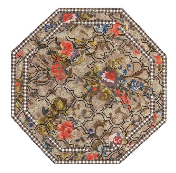 Field Study Floral 6' Octagon Rug image number 0
