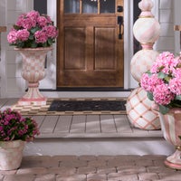 Black Check 3' x 5' Indoor/Outdoor Rug