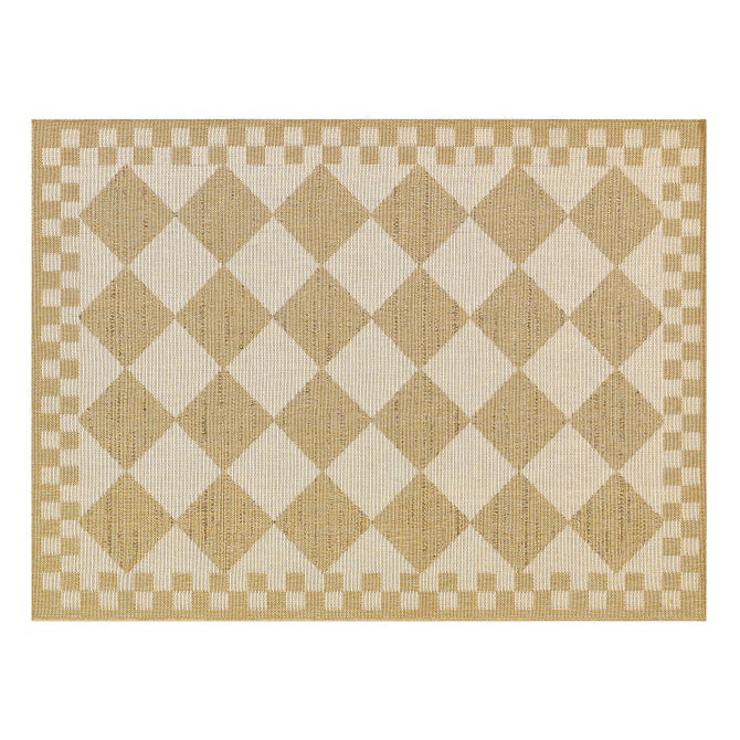 White Diamond 5' x 8' Indoor/Outdoor Rug image number 0