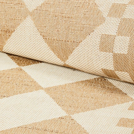 White Diamond 8' x 10' Indoor/Outdoor Rug