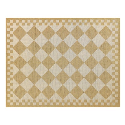 White Diamond 8' x 10' Indoor/Outdoor Rug