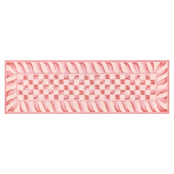 Rosy Check Rug image number 5