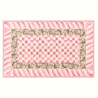 Rosy Check Rug
