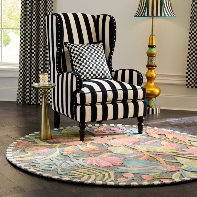 Rousseau's Forest 6' Round Rug image number 1