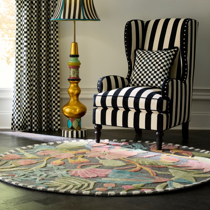 Rousseau's Forest 6' Round Rug image number 2