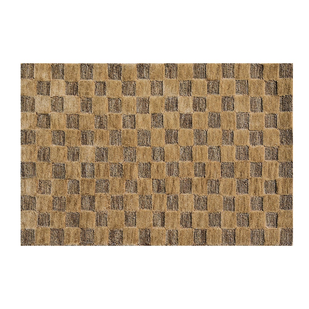 Cocoa Checkerboard Rug mackenzie-childs Panama imagen 1 Cocoa Checkerboard Rug mackenzie-childs Panama imagen 1