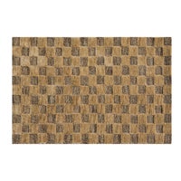 Cocoa Checkerboard 2'3" x 3'9" Rug