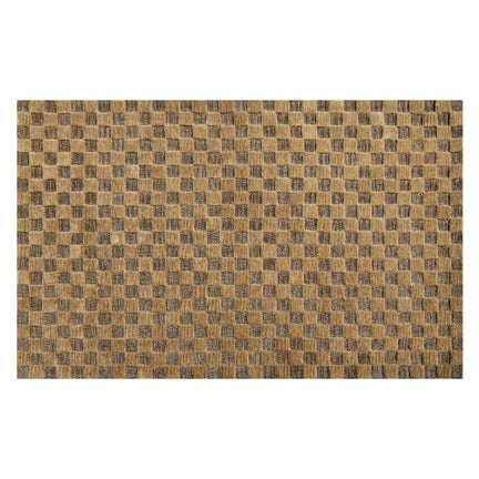 Cocoa Checkerboard 5' x 8' Rug