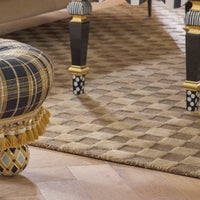 Cocoa Checkerboard 8' x 10' Rug