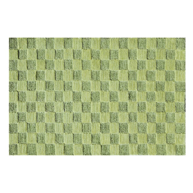 Moss Checkerboard 2'3" x 3'9" Rug image number 0