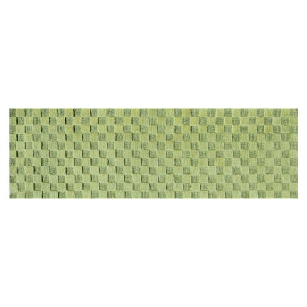 Moss Checkerboard 2'6" x 8' Runner