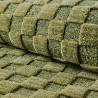 Moss Checkerboard 3' x 5' Rug