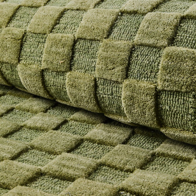 Moss Checkerboard 3' x 5' Rug image number 1