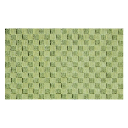 Moss Checkerboard 3' x 5' Rug