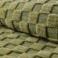 Moss Checkerboard 8' x 10' Rug