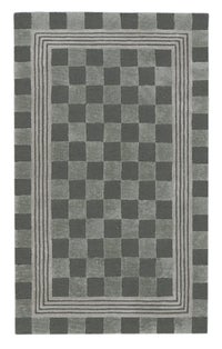 Sage Green Tonal Check 3' x 5' Rug